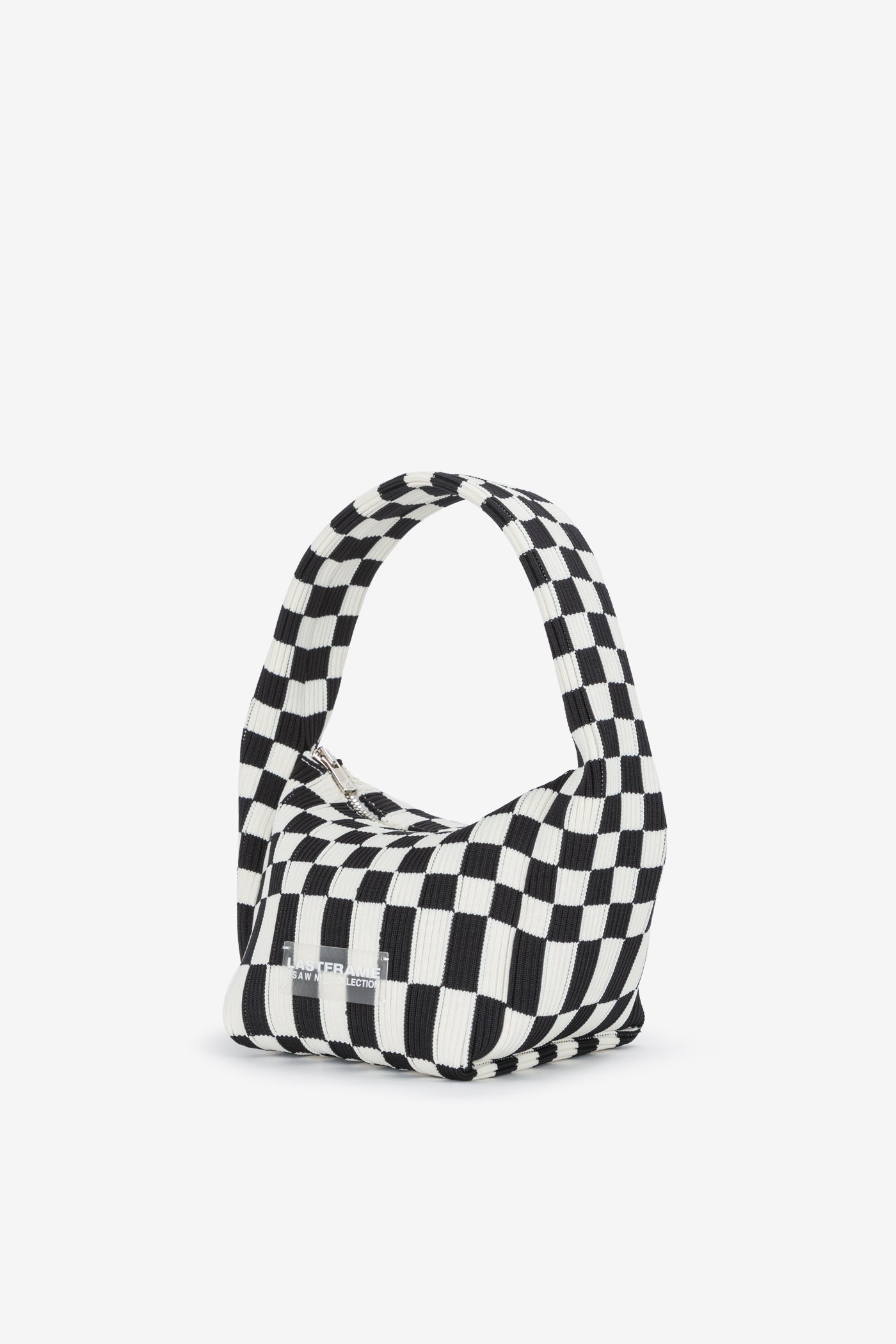 ICHIMATSU HANAKAGO BAG / BLACK × IVORY