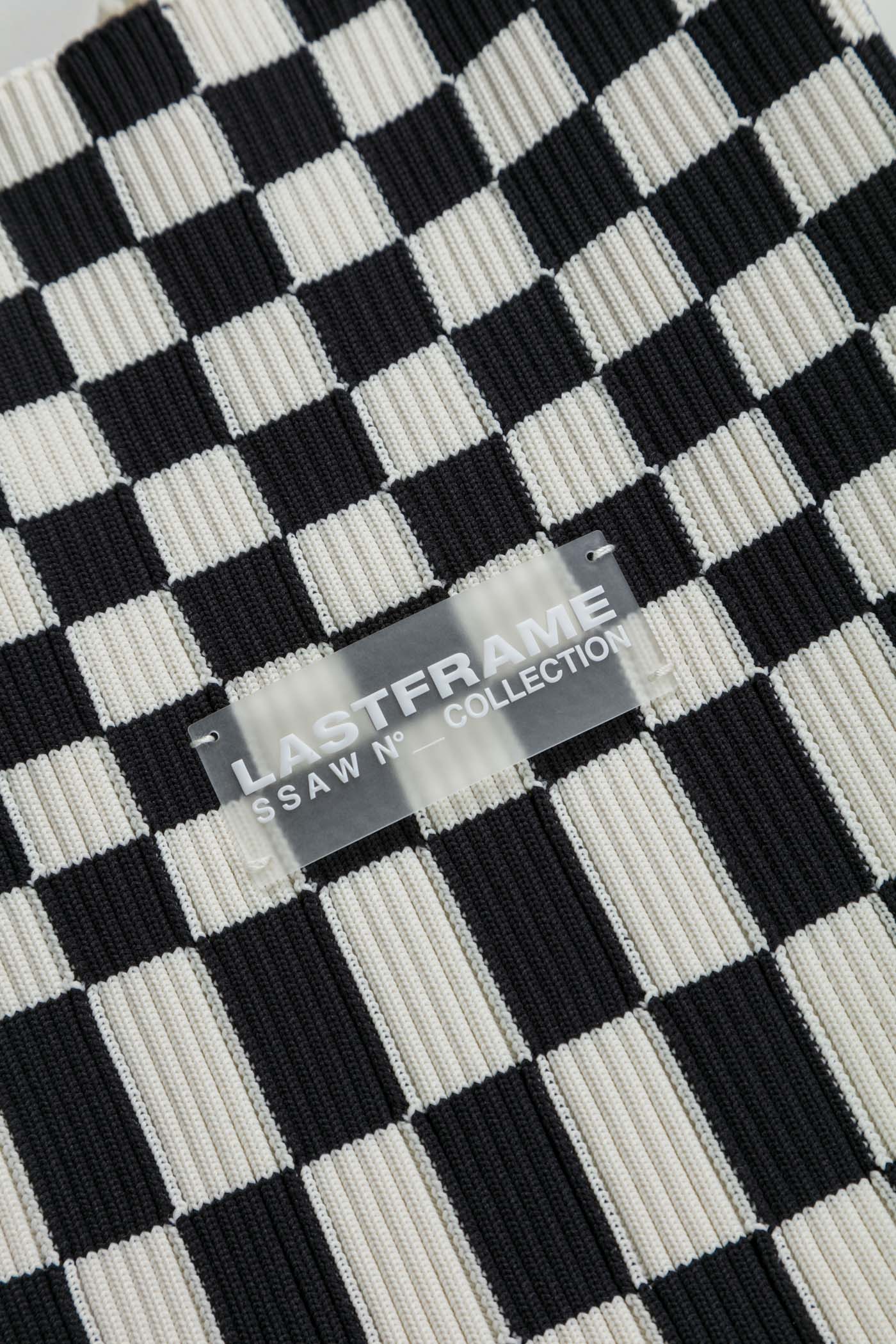 ICHIMATSU MARKET BAG SMALL / BLACK × IVORY