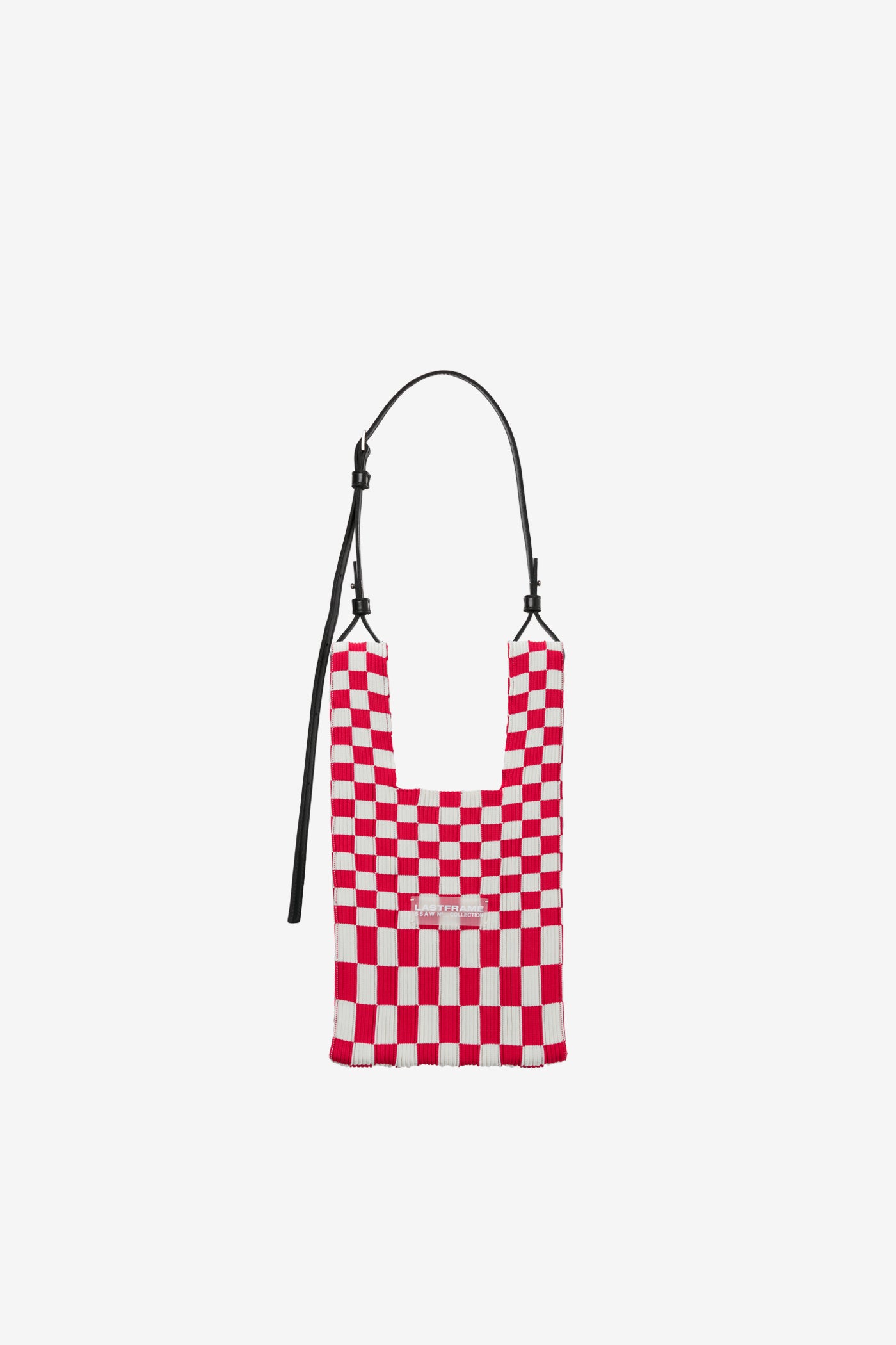 ICHIMATSU MARKET BAG SMALL / RED × IVORY