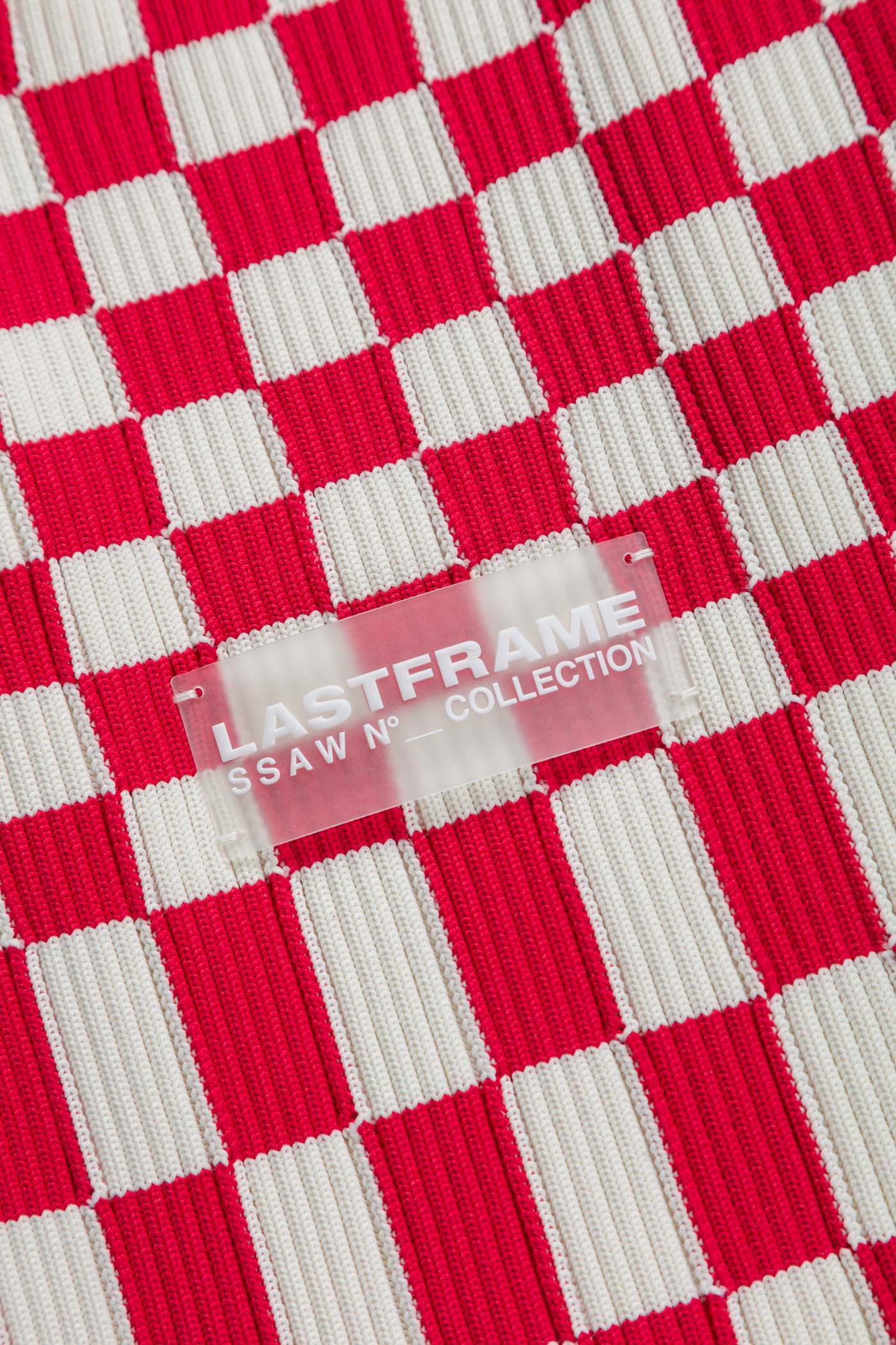 ICHIMATSU MARKET BAG SMALL / RED × IVORY