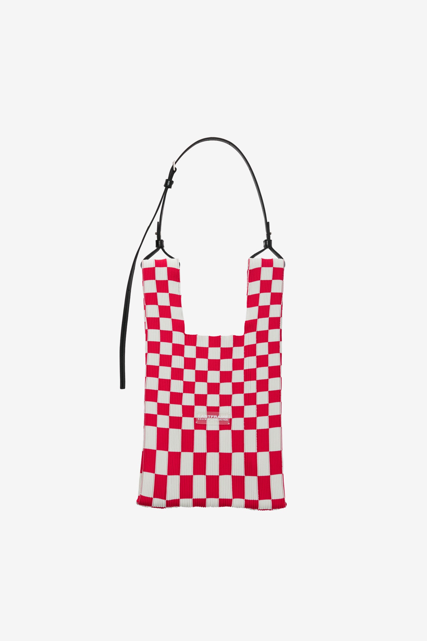 ICHIMATSU MARKET BAG MEDIUM / RED × IVORY