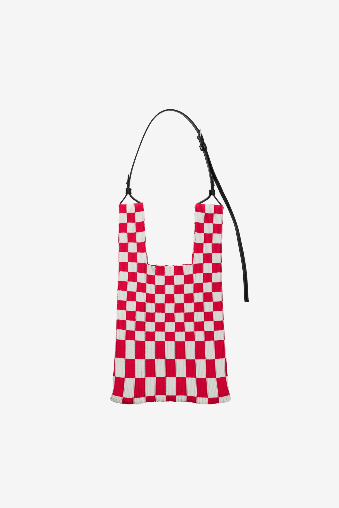 ICHIMATSU MARKET BAG MEDIUM / RED × IVORY