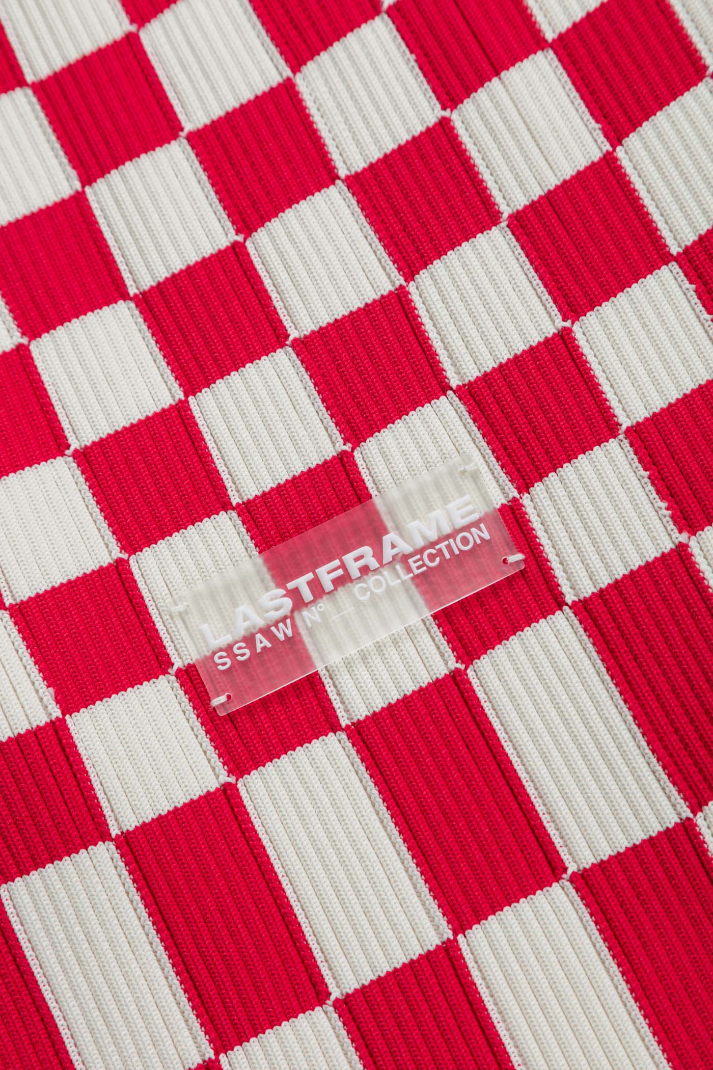 ICHIMATSU MARKET BAG MEDIUM / RED × IVORY