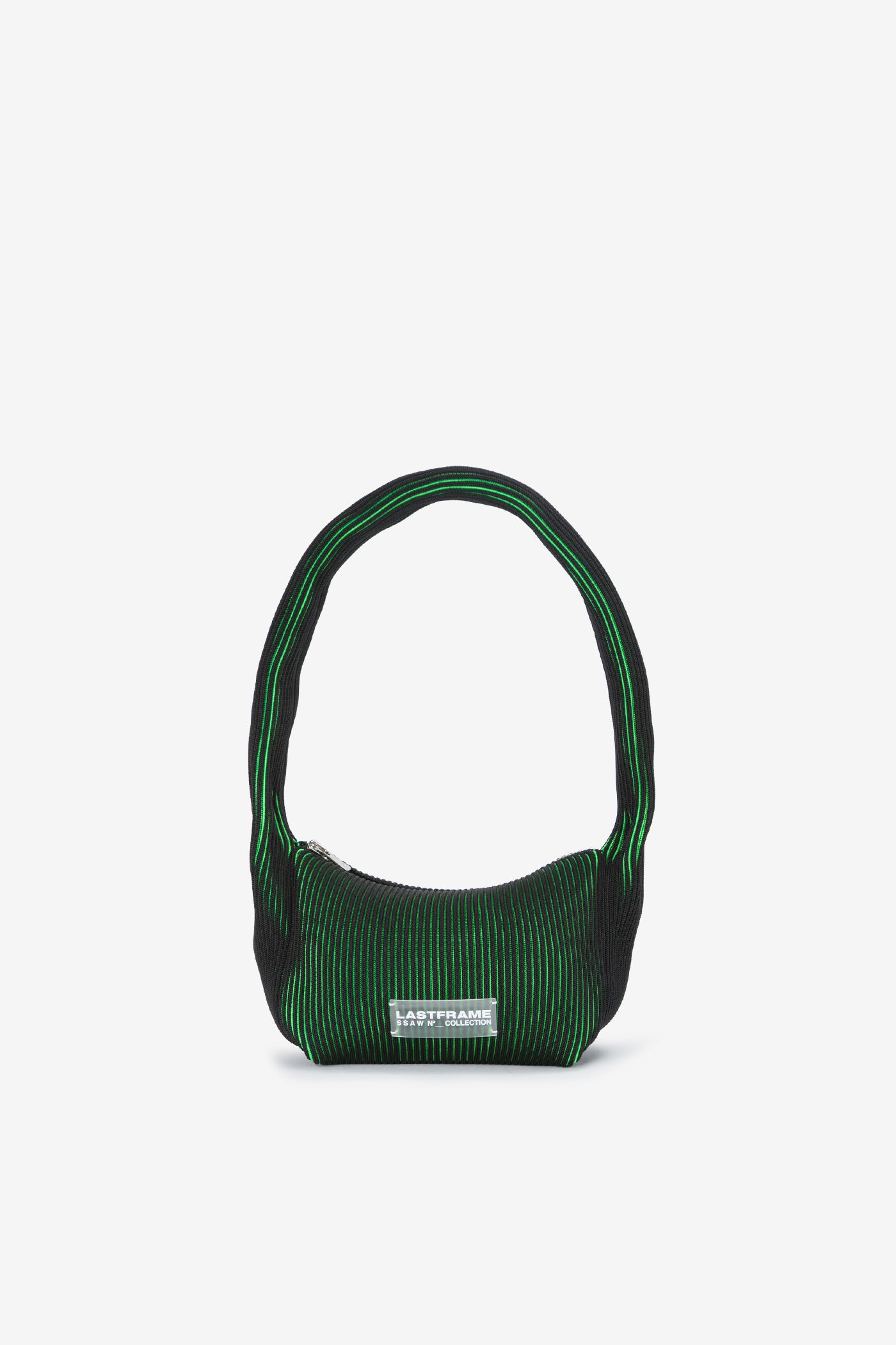 KASANE KUSHU KUSHU BAG / BLACK × NEON GREEN