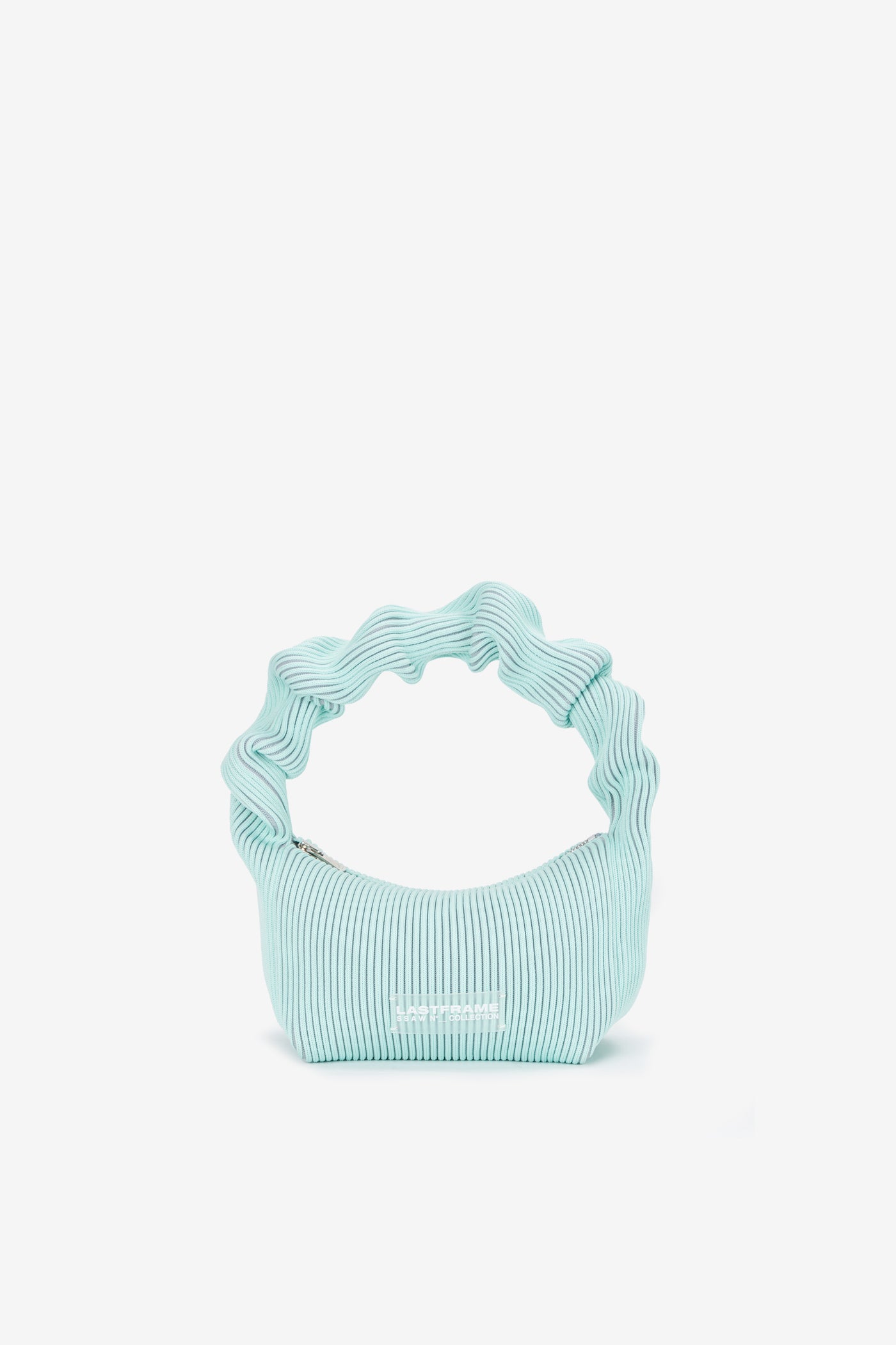 KASANE KUSHU KUSHU BAG / MINT GREEN × GRAY