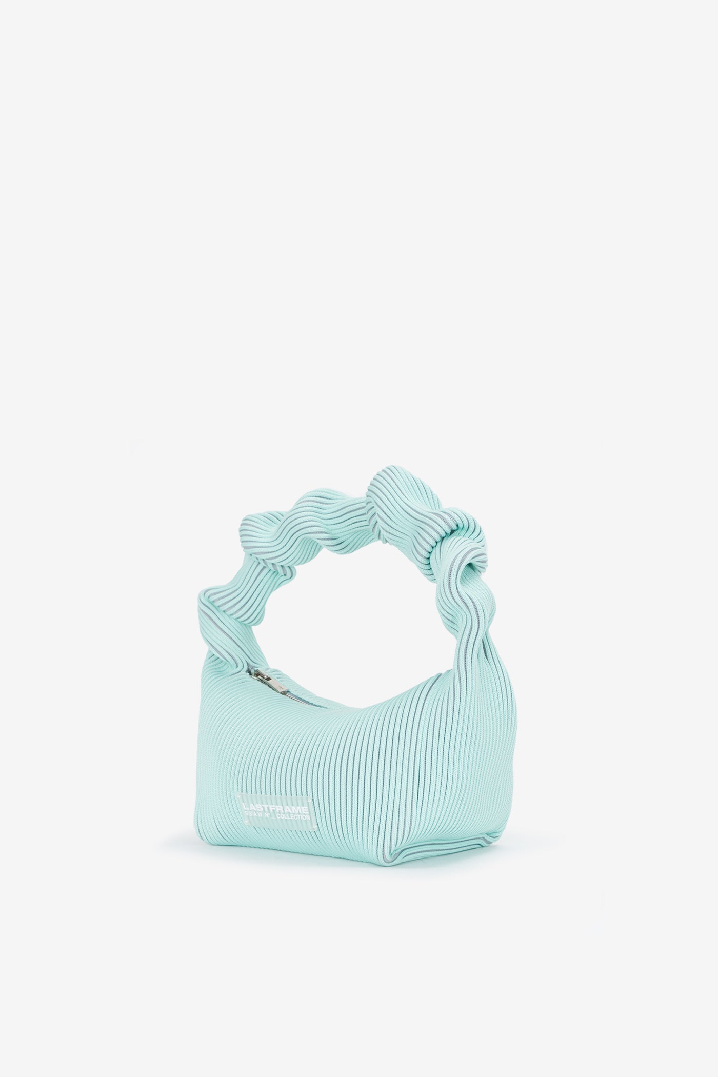 KASANE KUSHU KUSHU BAG / MINT GREEN × GRAY