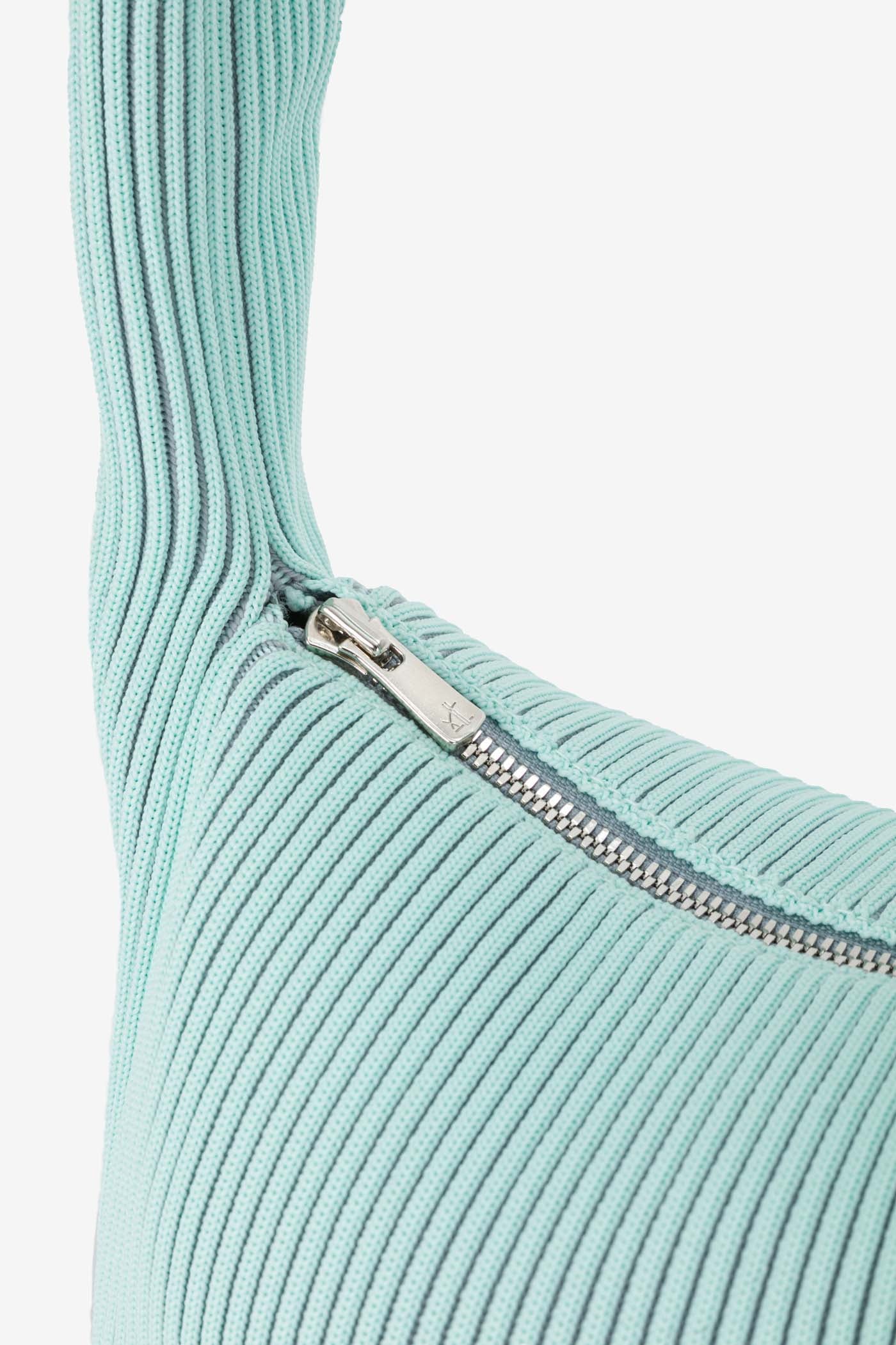 KASANE KUSHU KUSHU BAG / MINT GREEN × GRAY