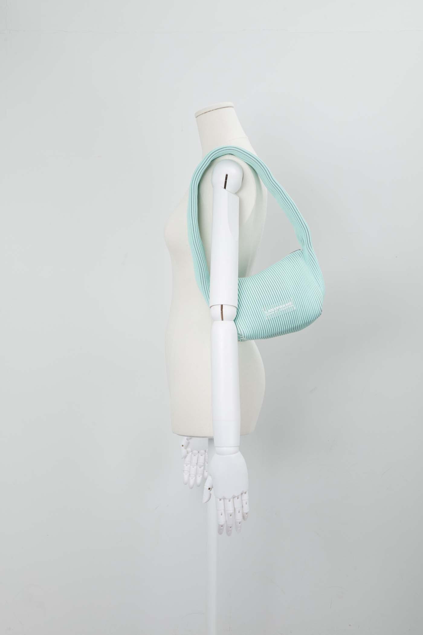 KASANE KUSHU KUSHU BAG / MINT GREEN × GRAY