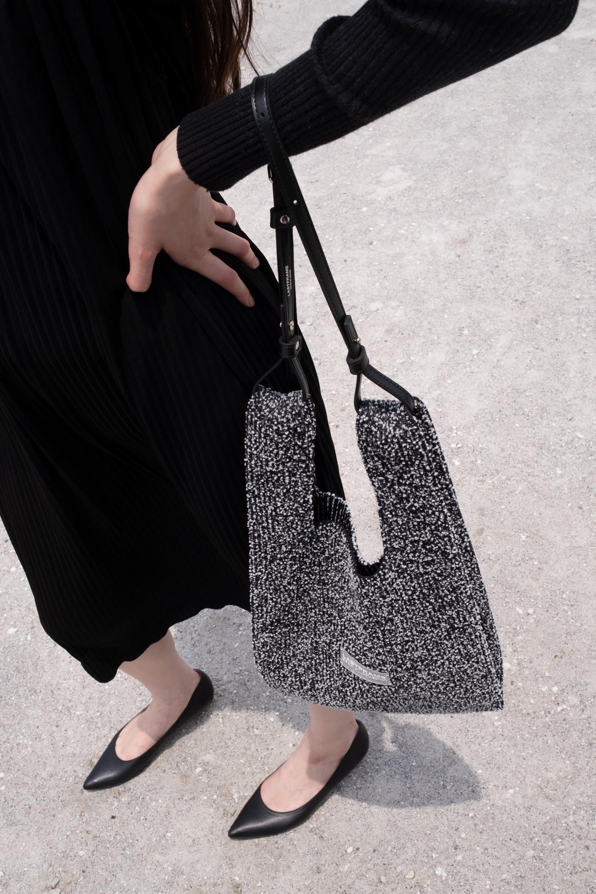 MARKET BAG MEDIUM / KASURI White