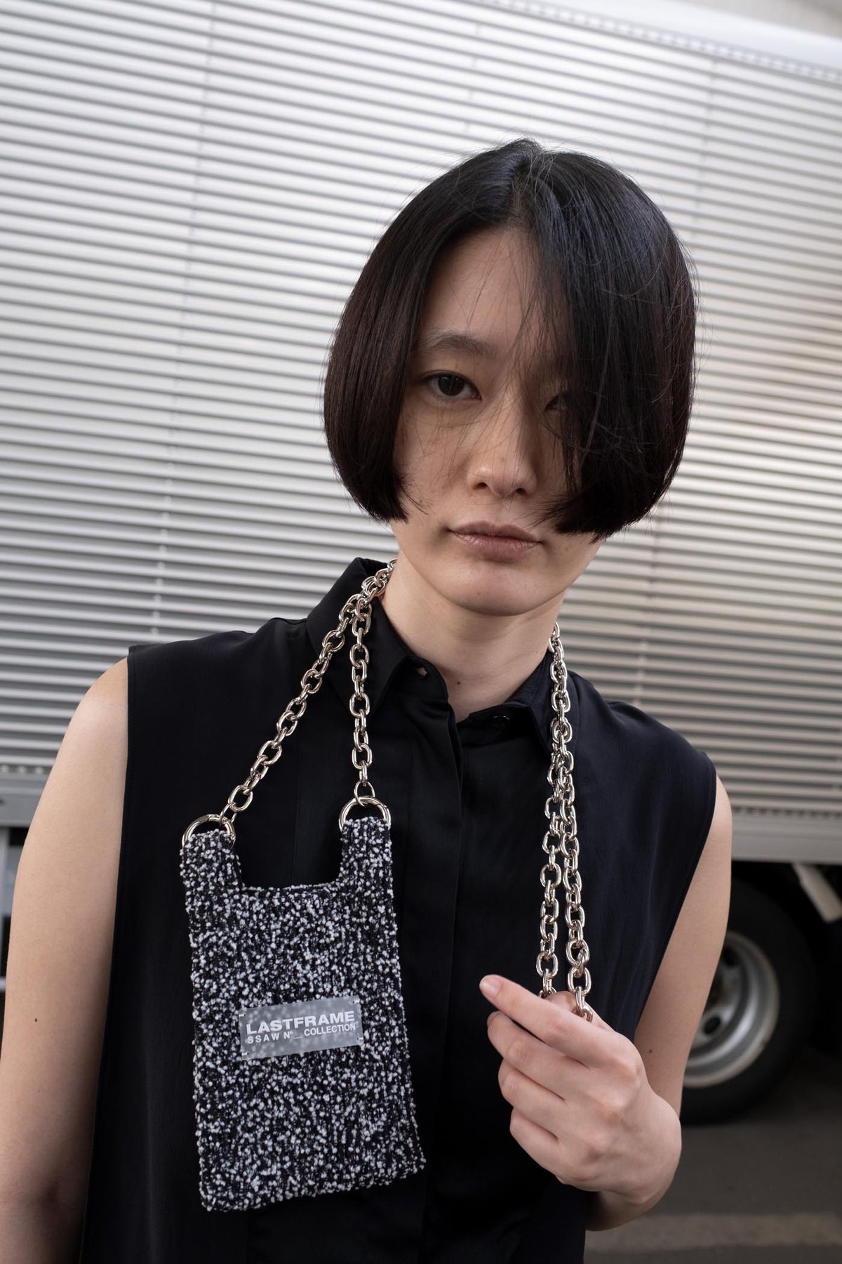 MARKET BAG MICRO / KASURI White